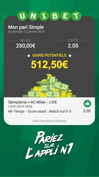 Gains Pronostic Foot : 12/01/2019