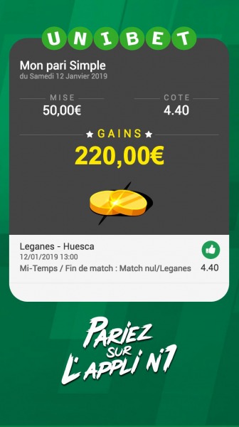 Gains Pronostic Foot : 12/01/2019